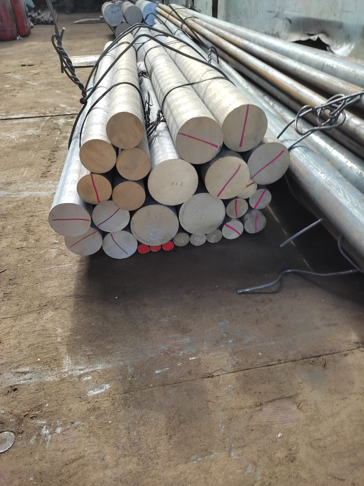 Отгрузка дюралюминиевых кругов в г. Махачкала.